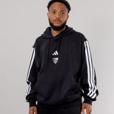 Sudadera adulto con capucha Sevilla FC 25/26 negra